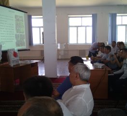 Точечные консультации для фермеров Алматинской и Жамбылской областей.